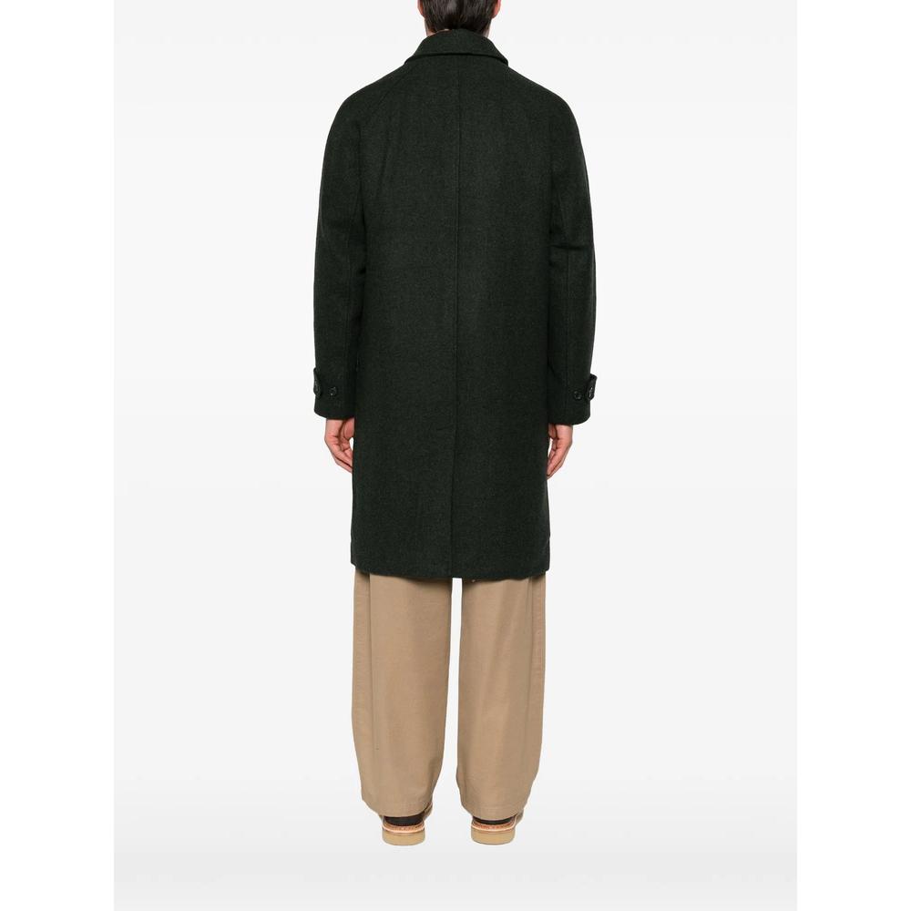 button-up raglan-sleeve coat 4
