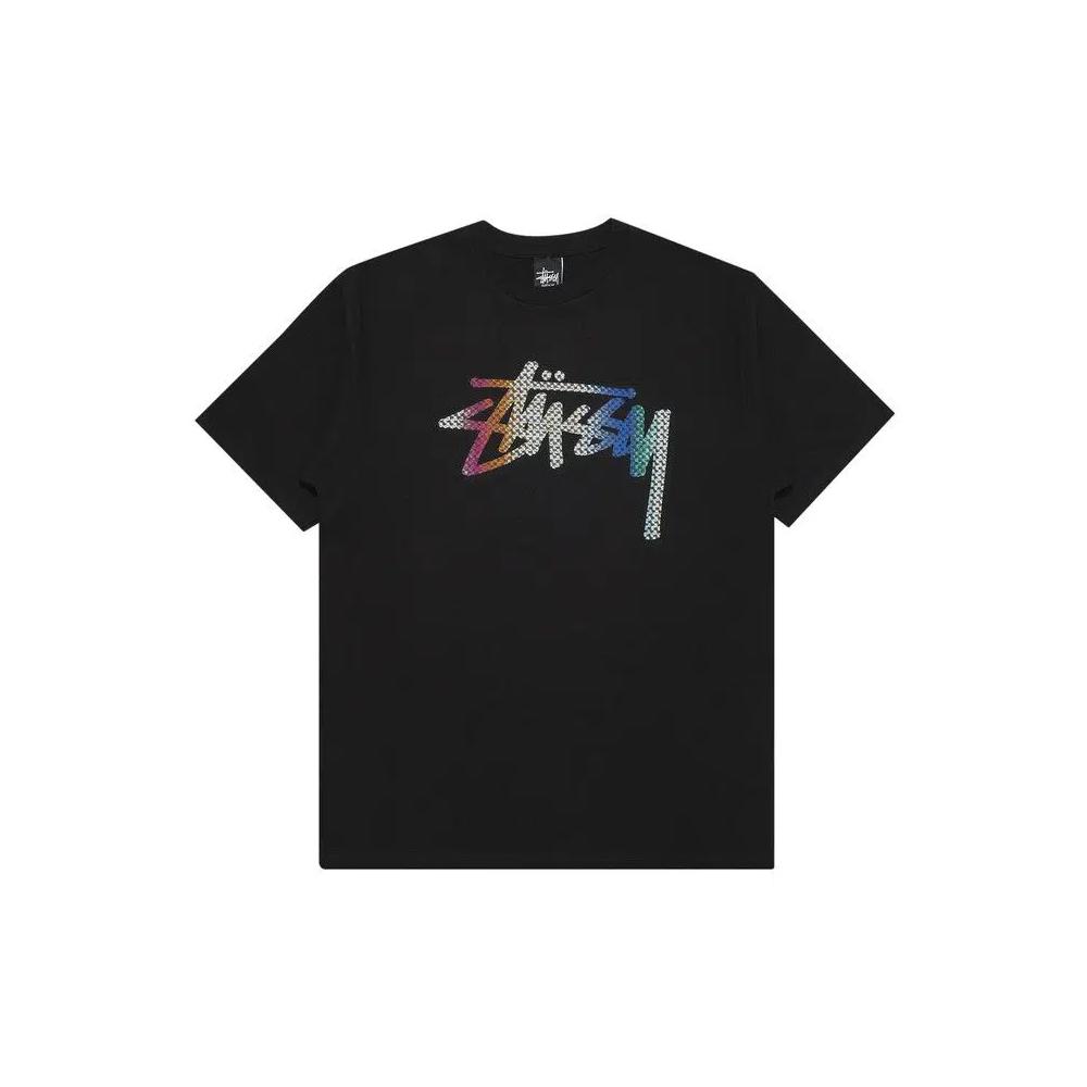 Футболки Stussy Stock Kaleidoscope Tee 'Black' 1