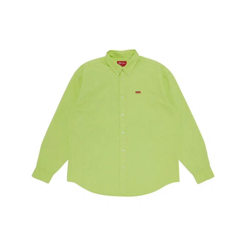 Рубашки на пуговицах Supreme Small Box Shirt 'Bright Green' 1