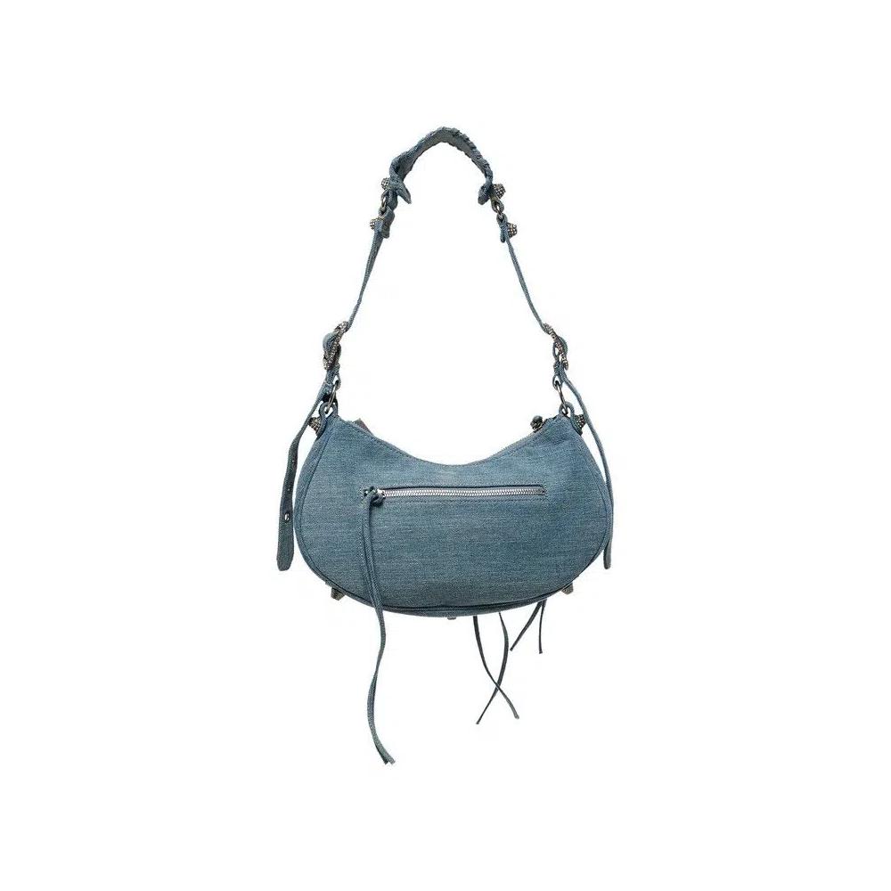 Сумки через плечо Balenciaga Le Cagole Small Shoulder Bag 'Blue' 2