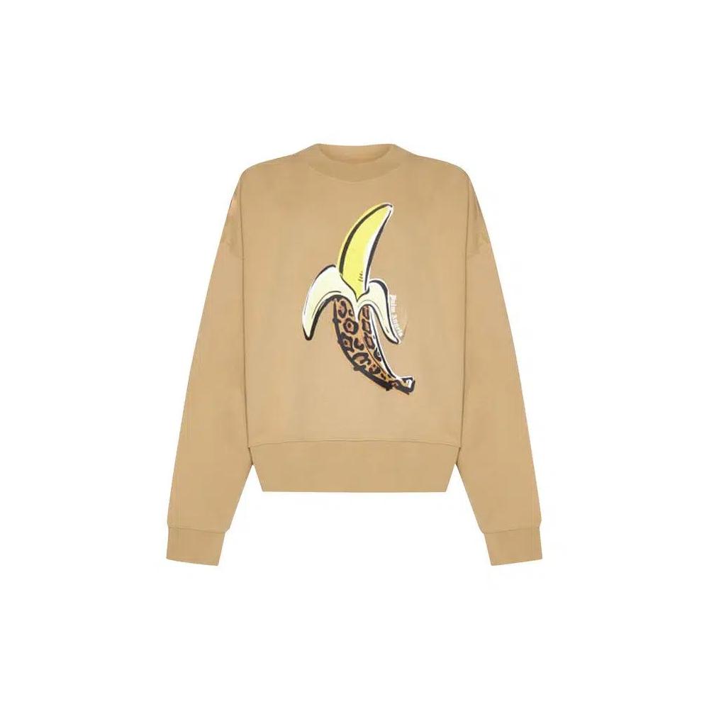 Круговые воротники Palm Angels Banana Crew 'Ореховый/Желтый' 1