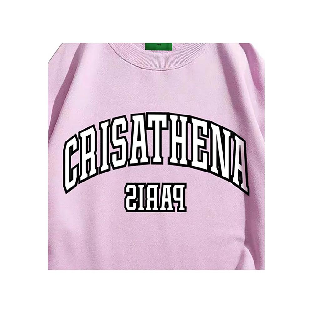 Свитшот Crisathena College розовый 3