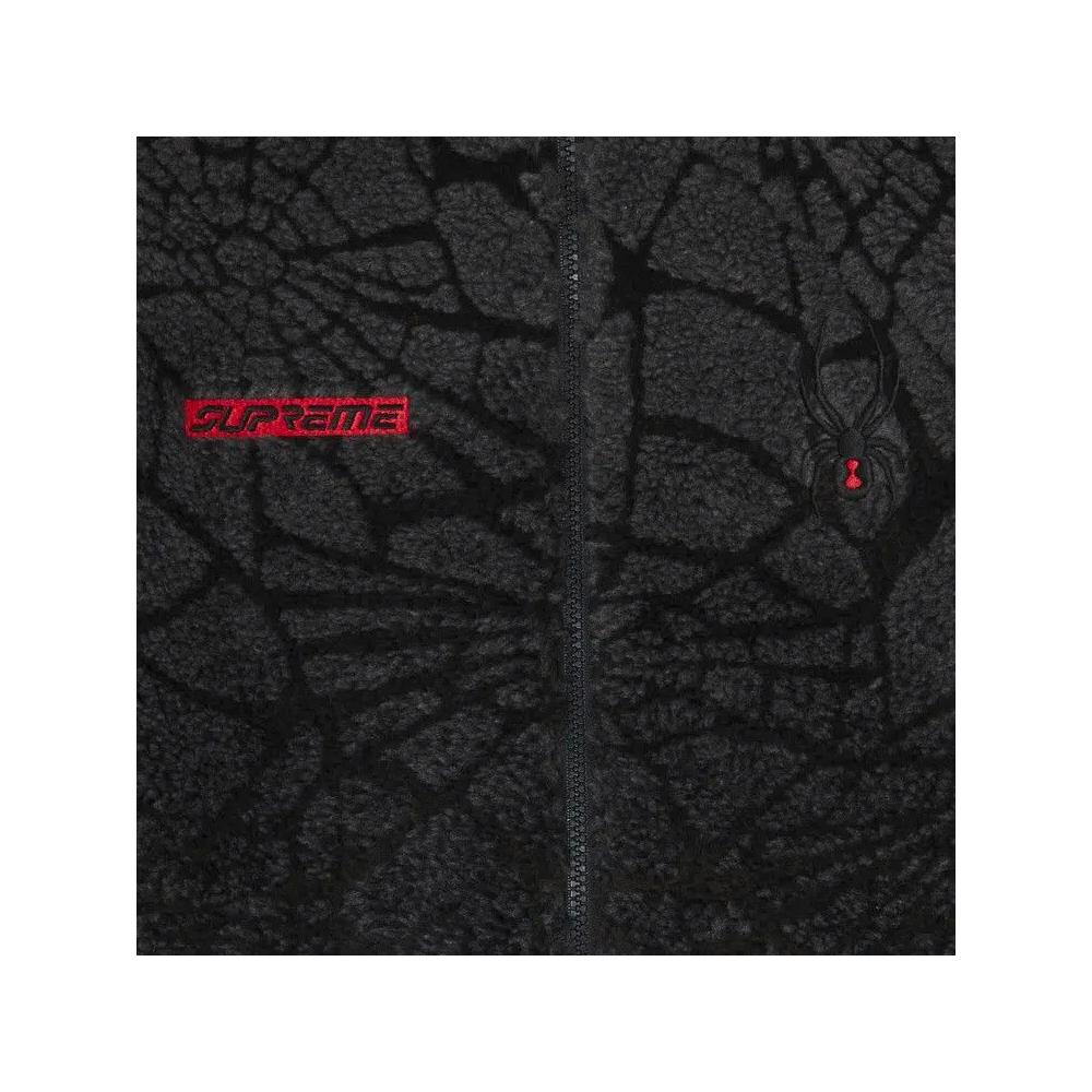 Флисовые куртки Supreme x Spyder Флисовая куртка Web Polar 'Черный' 3