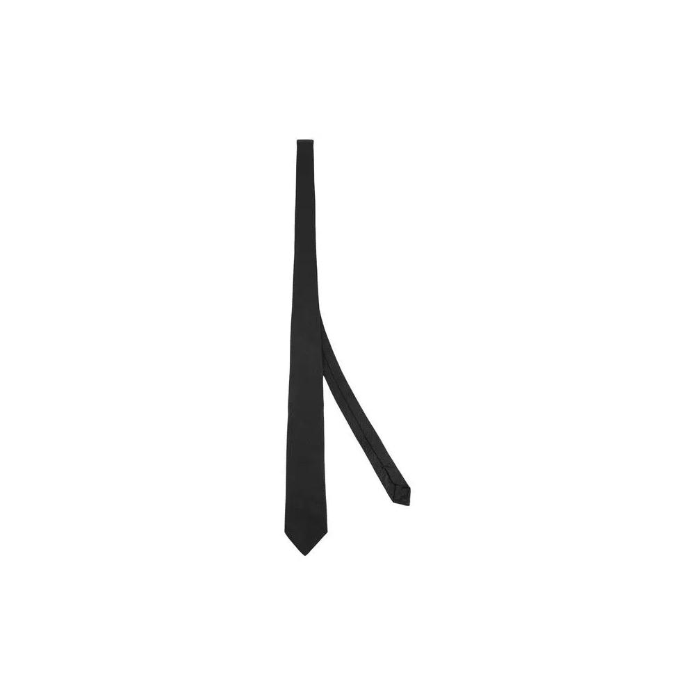 Галстуки Givenchy 4G Monogram Silk Tie 'Black' 1