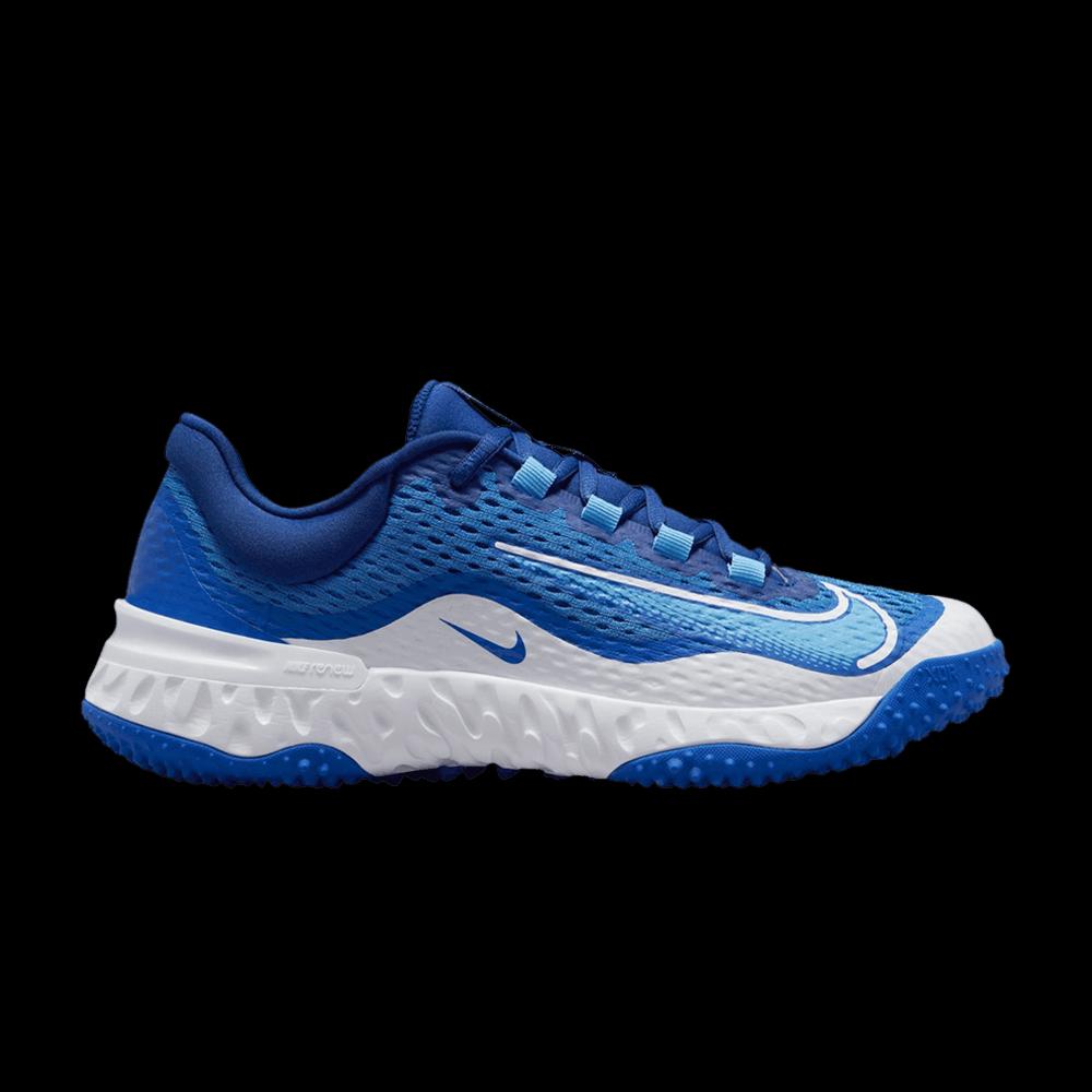 Бутсы Nike Wmns Alpha Huarache Elite 4 TF 'Hyper Royal' 1