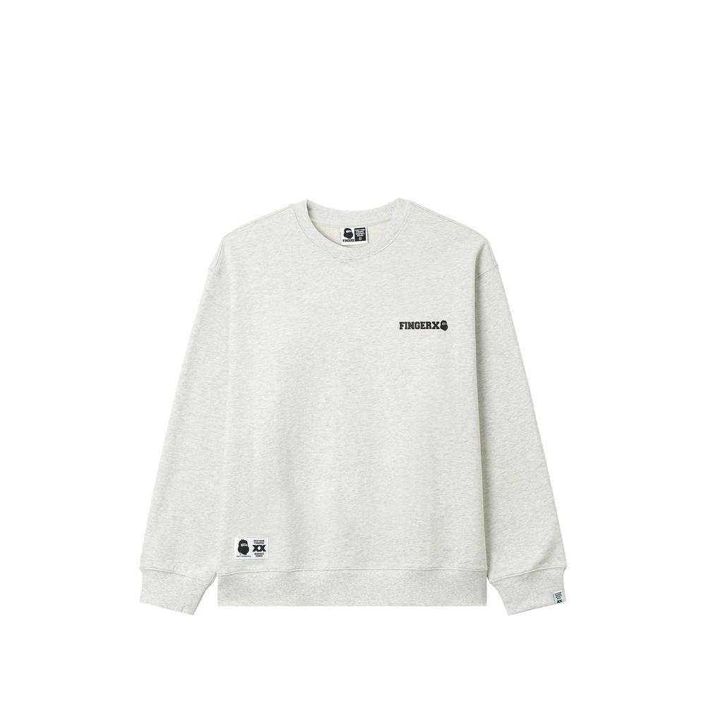 logo-print sweater 1