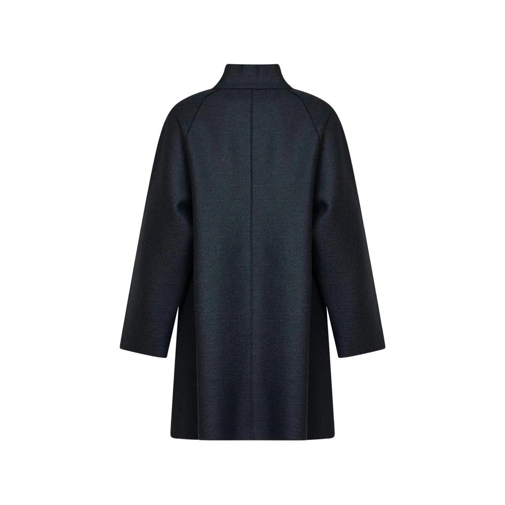 high-neck raglan-sleeve coat 2
