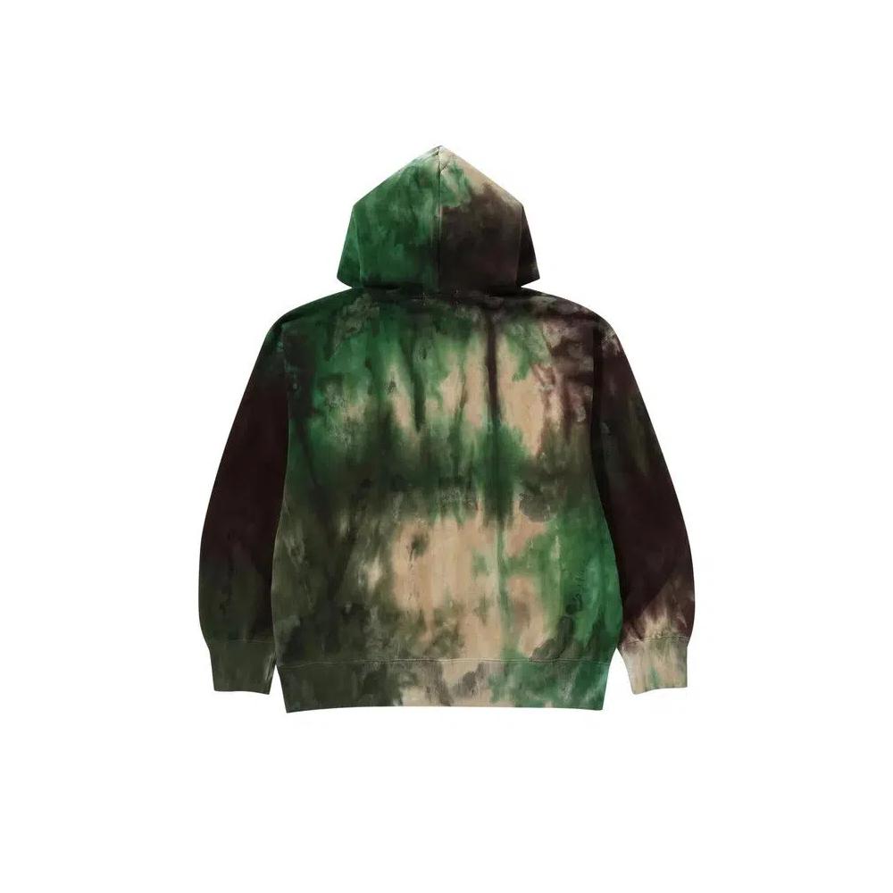 Худи BAPE Ice Dye Relaxed Fit Pullover Hoodie 'Green' 2