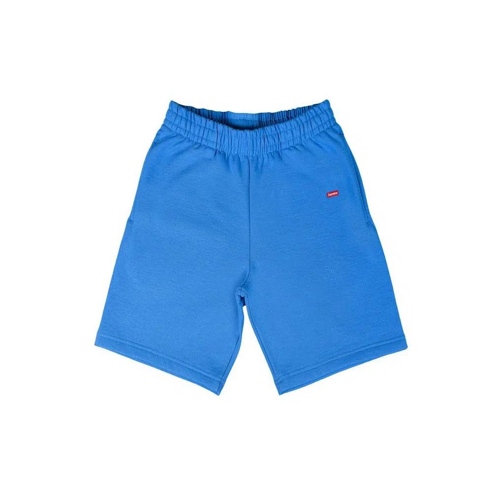 Шорты Supreme Small Box Sweatshort 'Bright Blue' 1