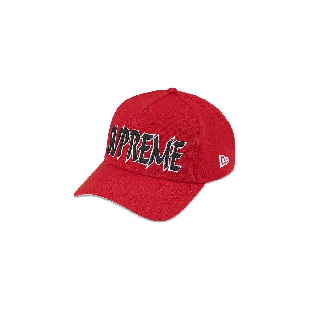 Кепка Hats Supreme Sharp Spellout Adjustable New Era 'Красный' 1