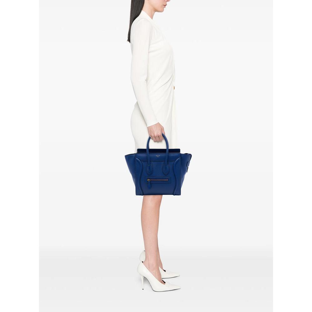 2014 Micro Drummed Calfskin Luggage tote bag 2