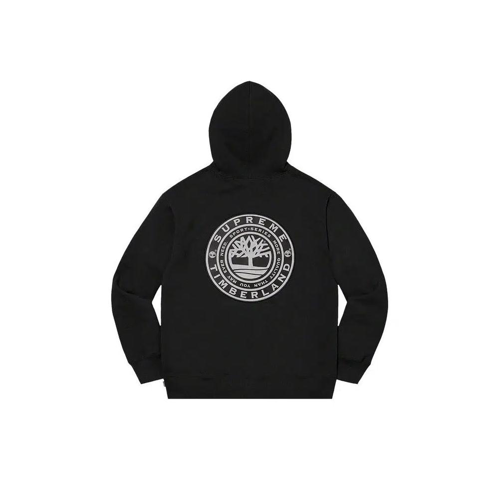 Худи Supreme x Timberland Hooded Sweatshirt 'Black' 2