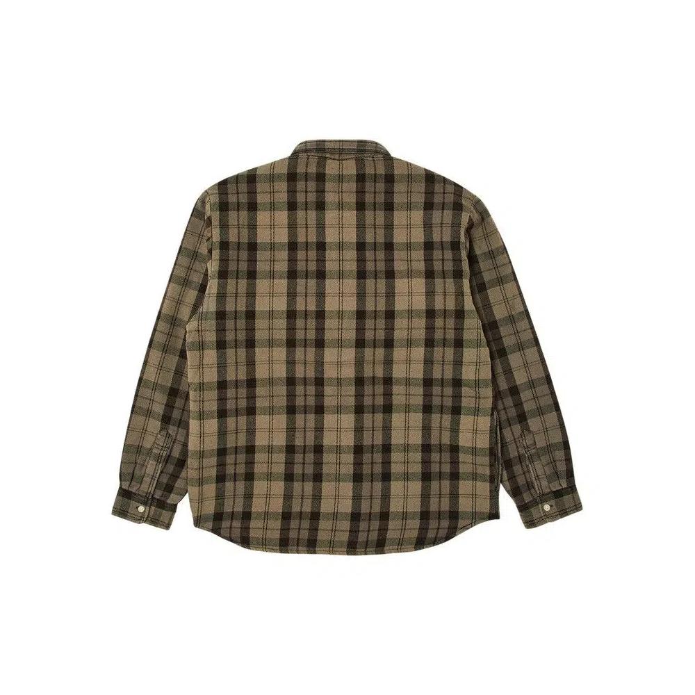 Фланелевые рубашки Supreme Quilted Flannel Snap Shirt 'Black' 2
