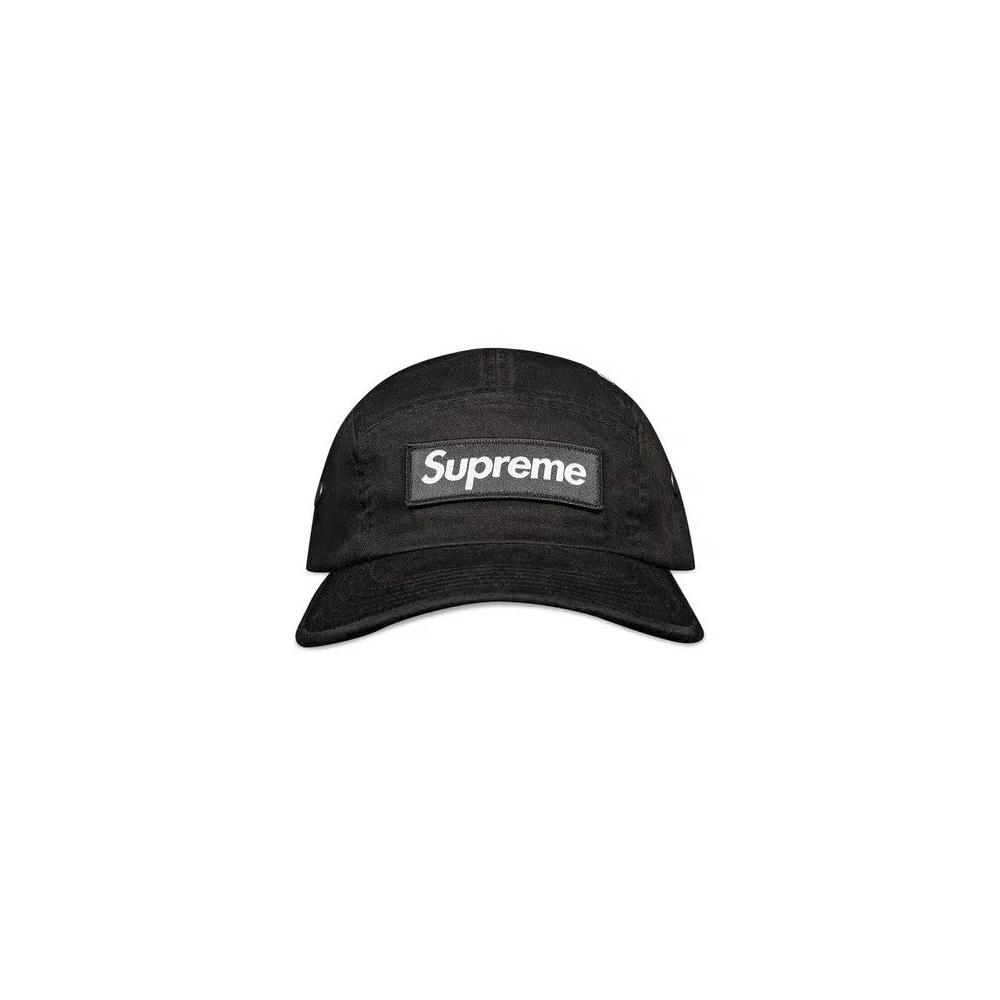 Кепка Supreme Military Camp Cap 'Black' 1