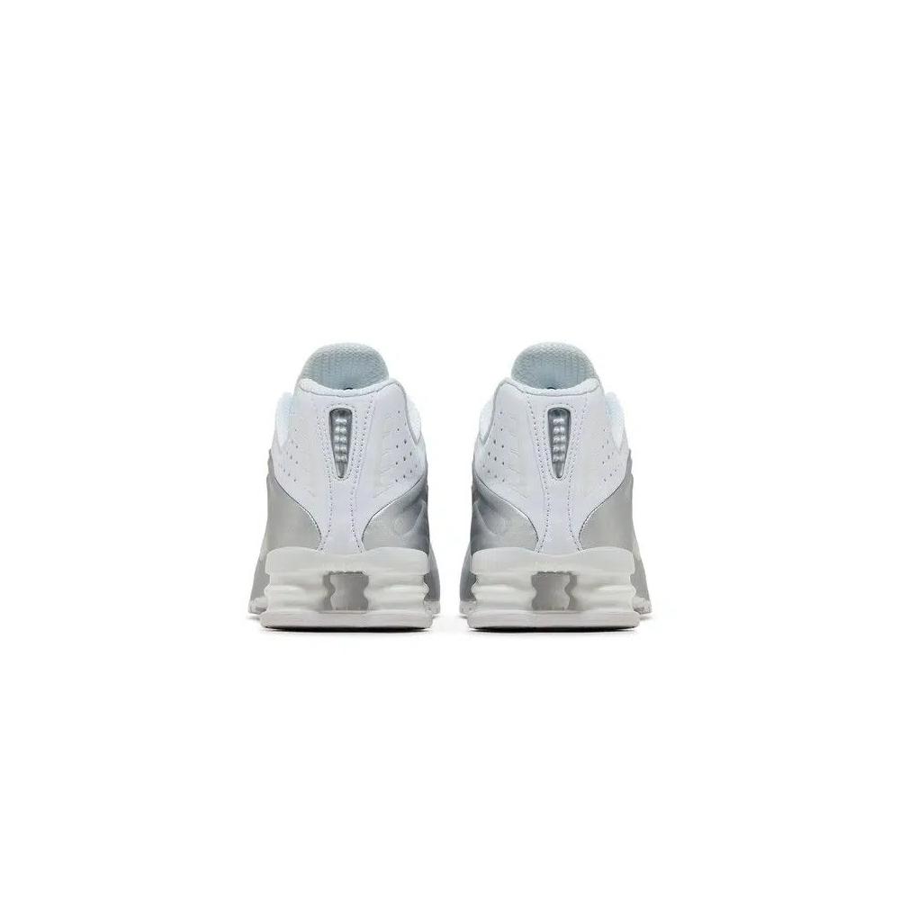 Кроссовки Nike Shox R4 'White Metallic Silver' 2024 6