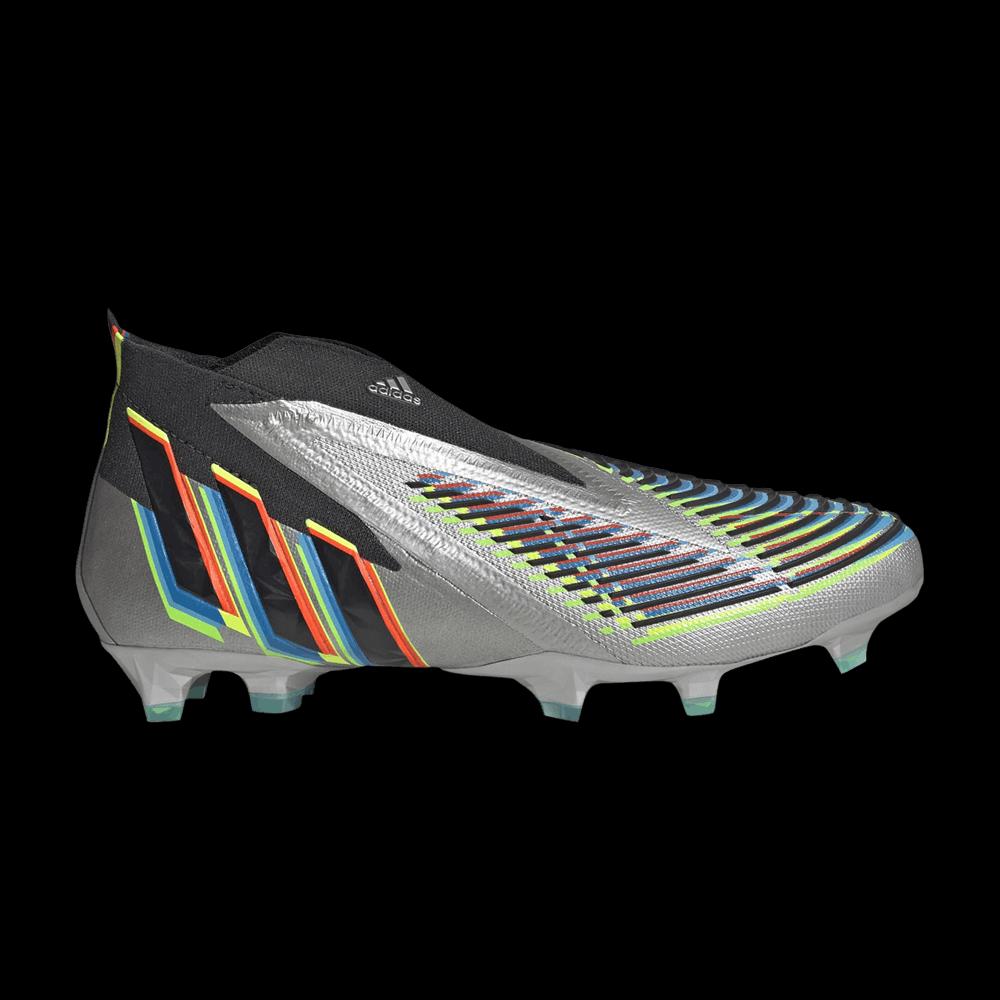 Бутсы Adidas Predator Edge+ FG 'Silver Metallic Black' 1