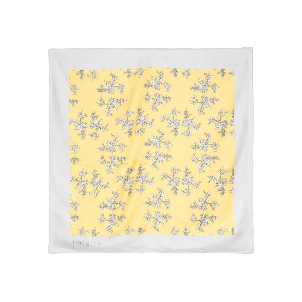 floral-print silk scarf 1