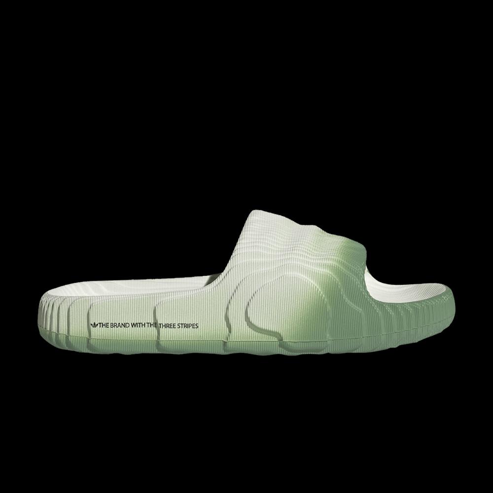 Слайды Adidas Adilette 22 Slide 'Ivory Preloved Green' 1