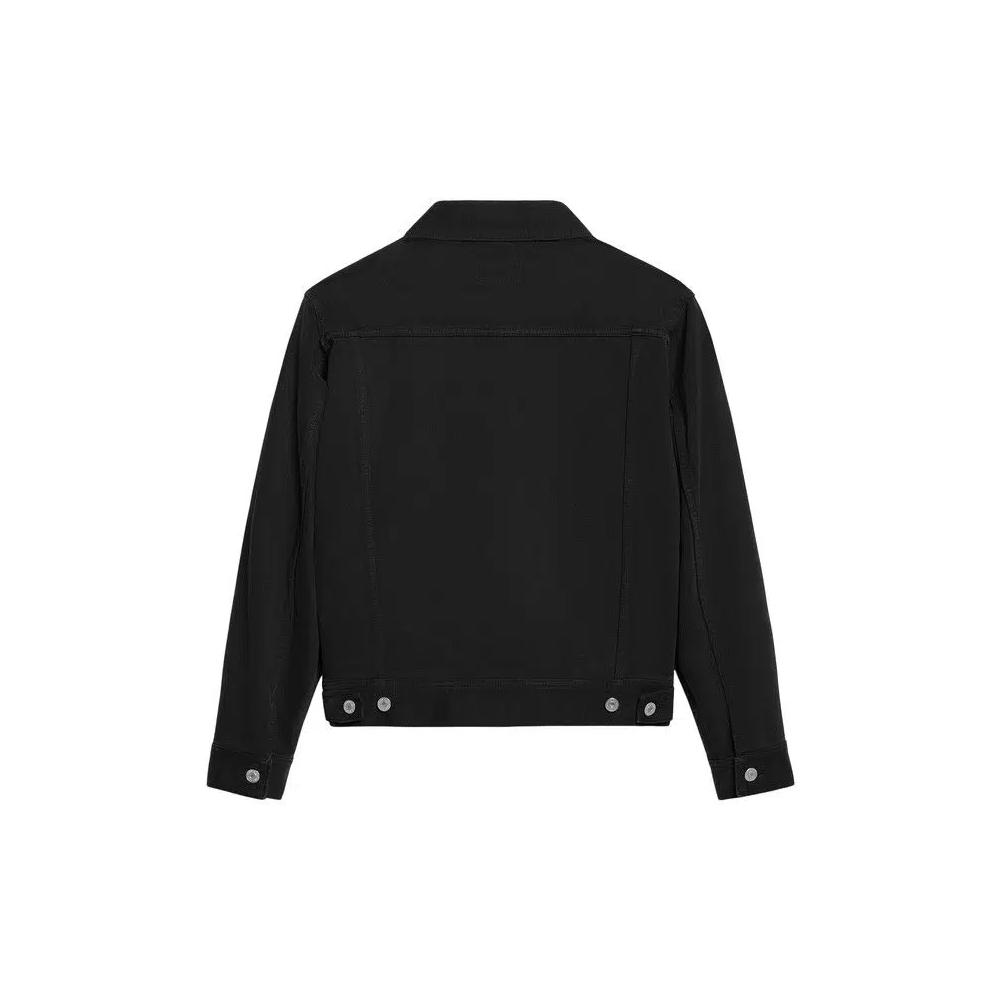 Куртки CELINE Trucker Jacket 'Overdye Black Heavy Stone Wash' 2