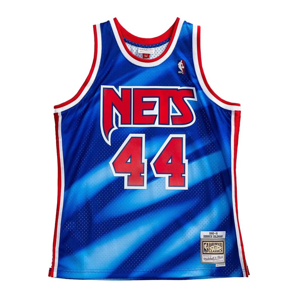 Топ Derrick Coleman New Jersey Nets 1990-91 Swingman из коллаборации с NBA 1