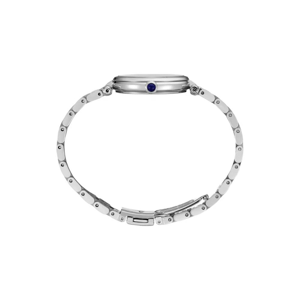 Seiko Diamonds Collection Белый перламутровый циферблат с алмазными индексами, корпус из нержавеющей стали, кварцевый механизм HGH005P1 2