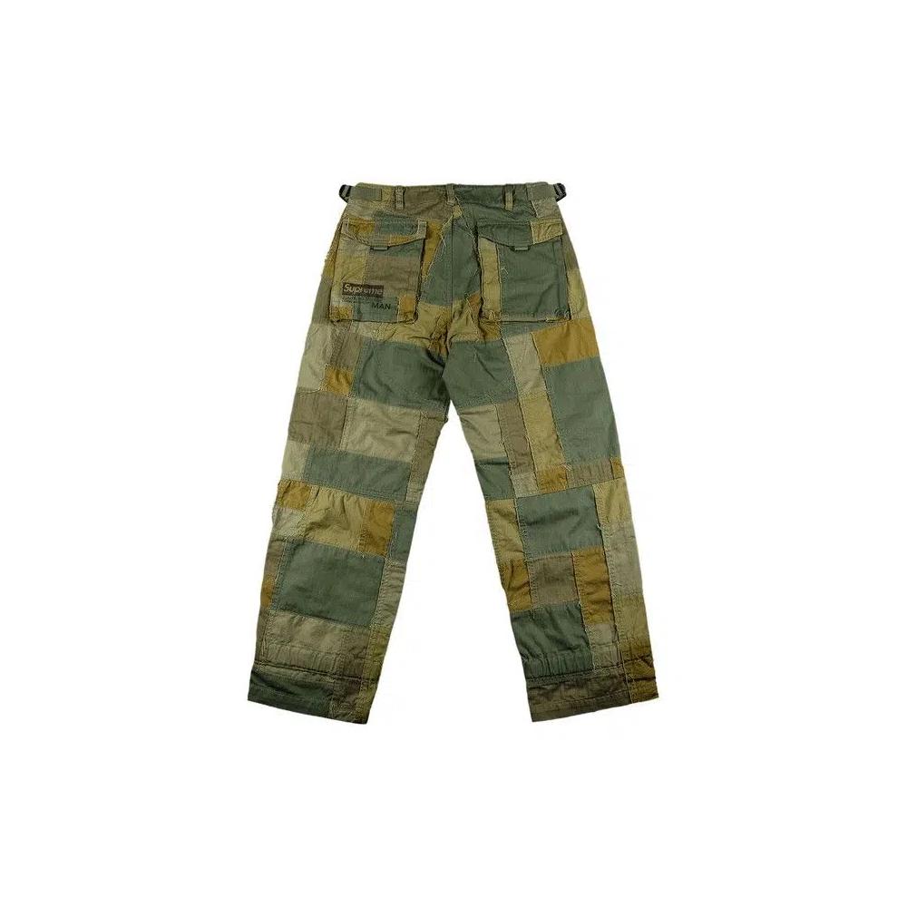 Карго-штаны Supreme x Junya Watanabe x Comme des Garçons MAN Patchwork Cargo Pant 'Olive' 2