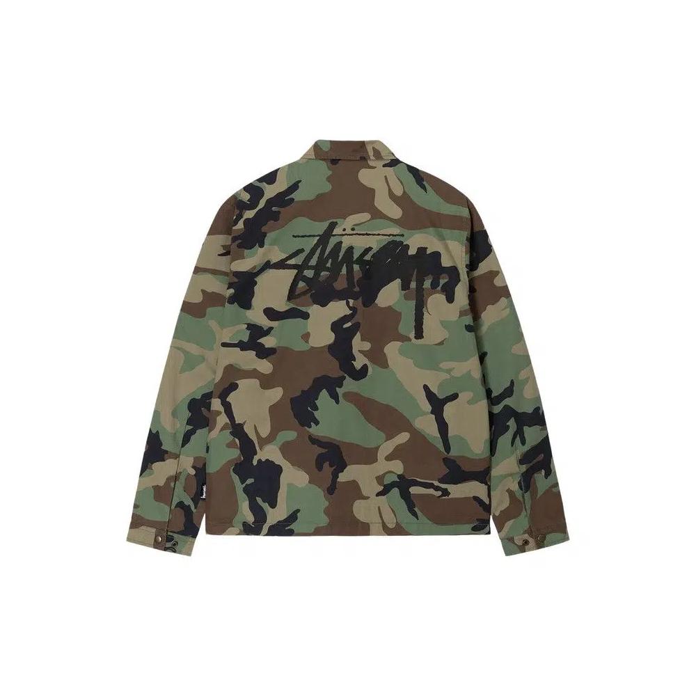 Рубашки на пуговицах Stussy Coach Рубашка 'Camo' 2