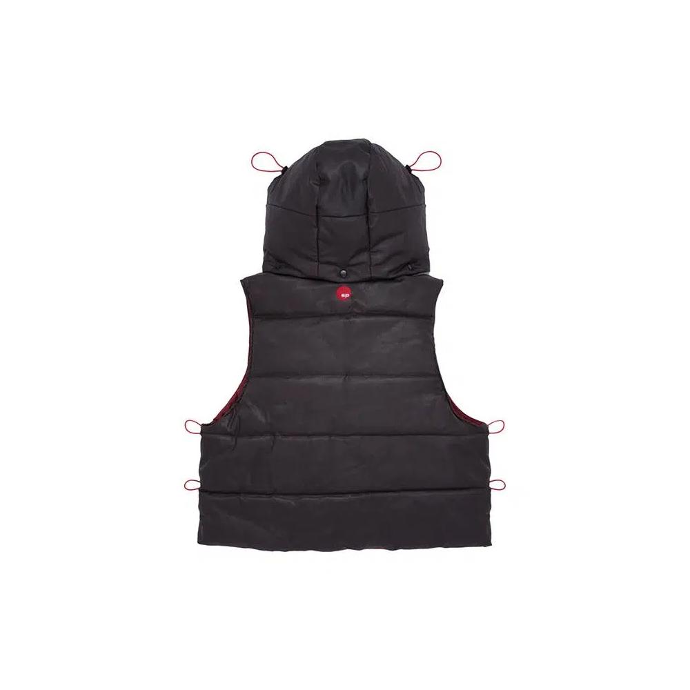 Жилеты Sp5der Hooded Puffer Vest 'Коричневый' 2