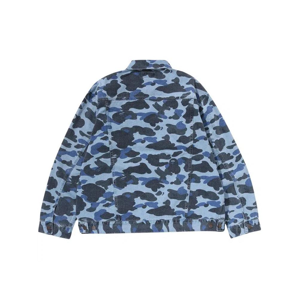 Джинсовые куртки BAPE Color Camo Denim Jacket 'Indigo' 2