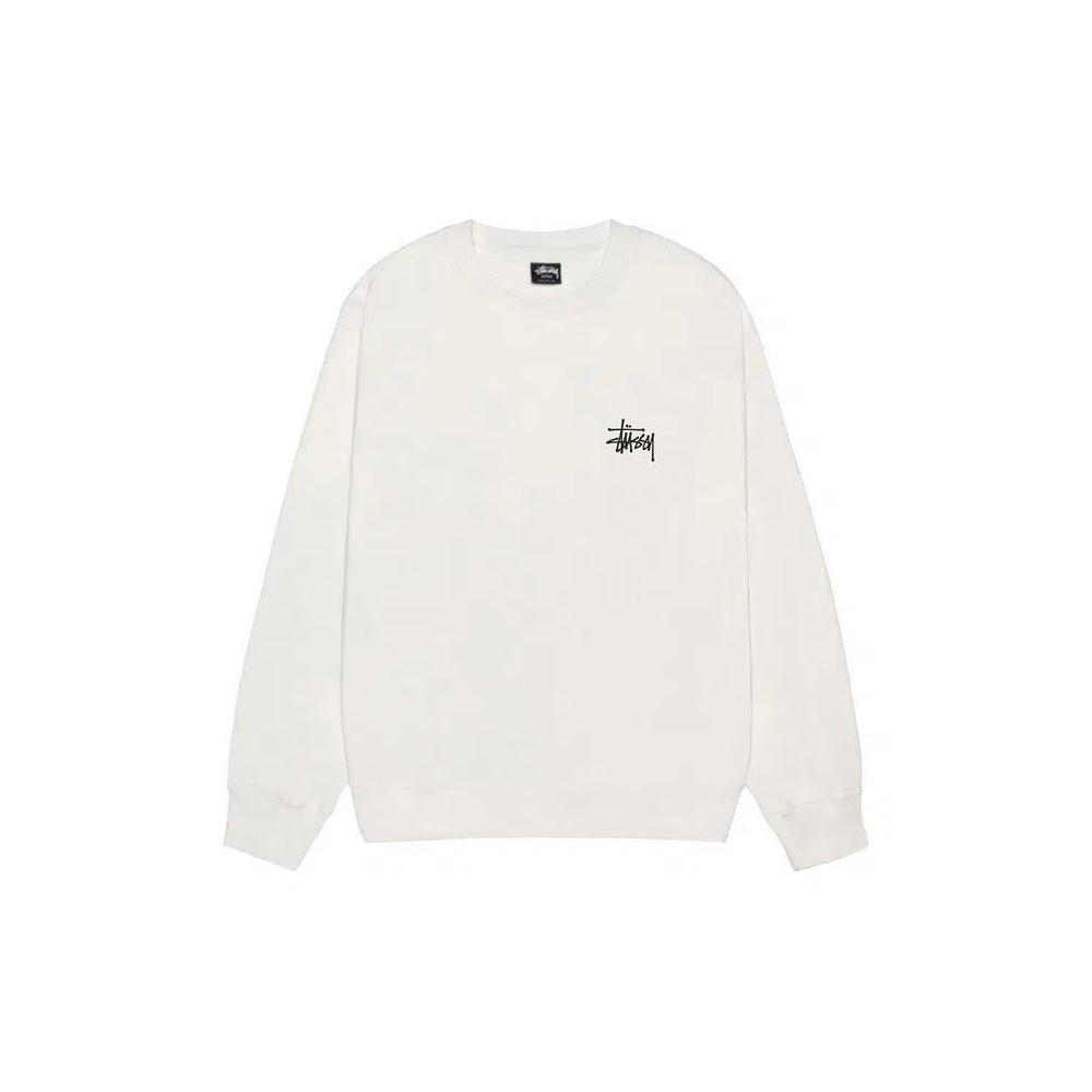 Tops Stussy Basic Crew Pigment Dyed 'Натуральный' 1