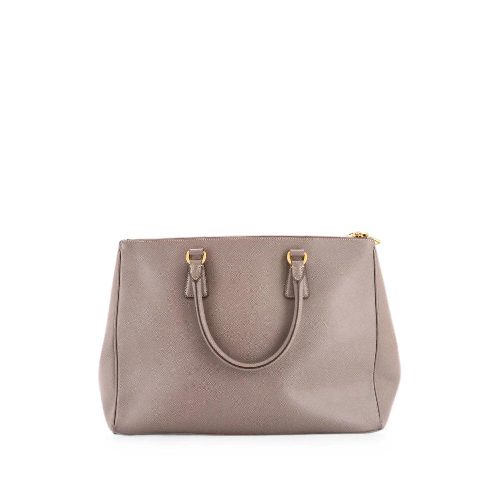 Большая сумка-тоут Double Zip Lux Saffiano 2