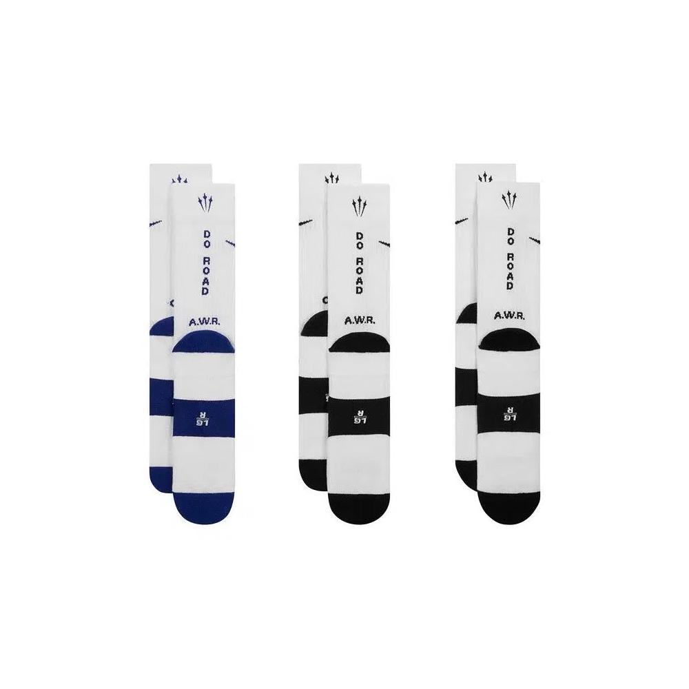 Носки и колготки Nike x NOCTA L'Art Crew Socks (3 Pack) 'White/Deep Royal Blue/White/Black' 2
