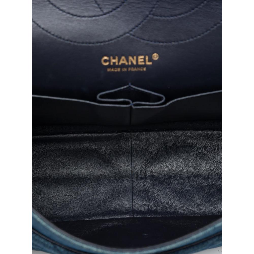 2012 Quilted Denim Reissue 2.55 Double Flap 227 shoulder bag 5
