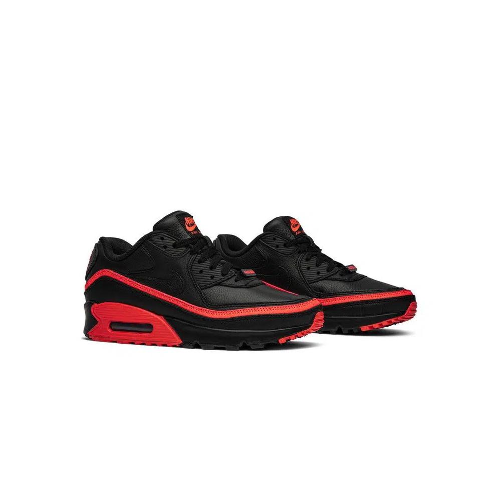 Кроссовки Undefeated x Nike Air Max 90 'Black Solar Red' 8
