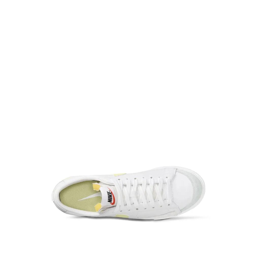 Кеды Blazer Low Platform White Life Lime 2
