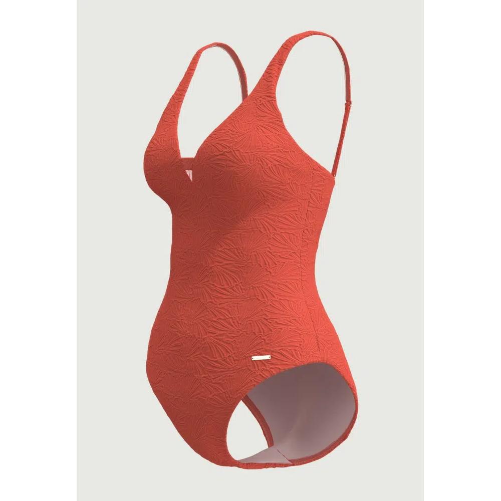Цельнокроеный купальник Coco Cool Coral Plus Cup с вырезом спереди 3