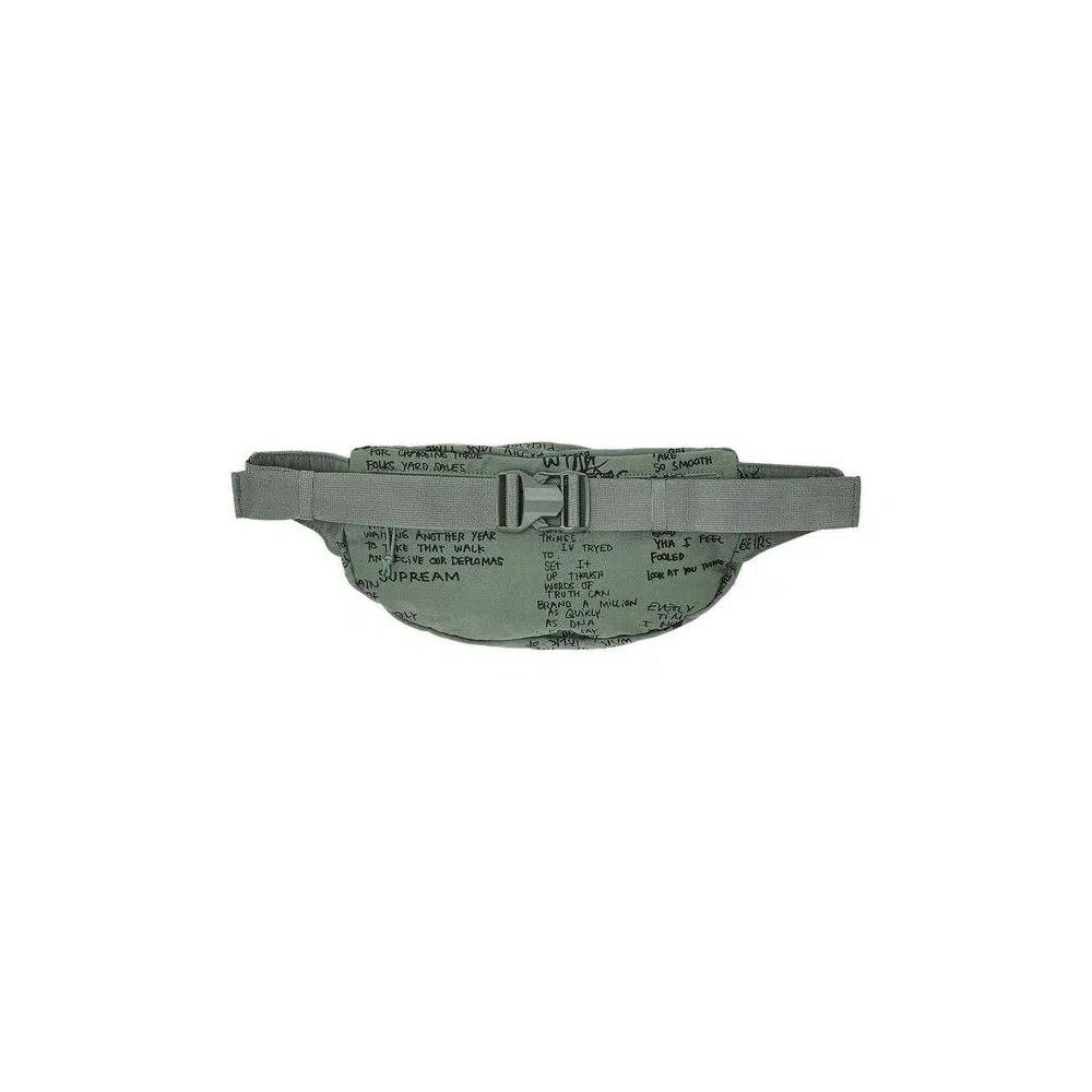 Сумки через плечо Supreme Field Waist Bag 'Olive Gonz' 2