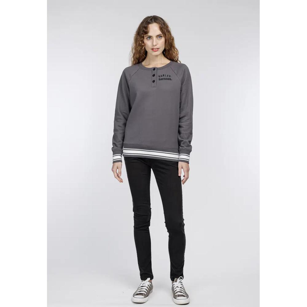 Пуловер Harley-Davidson Race Her Crewneck 6