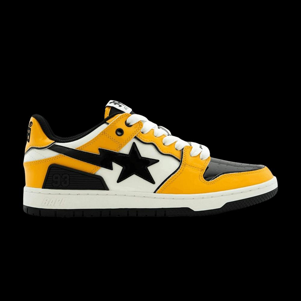 Скейтбординг BAPE Sk8 Sta 'Orange Black White' 1