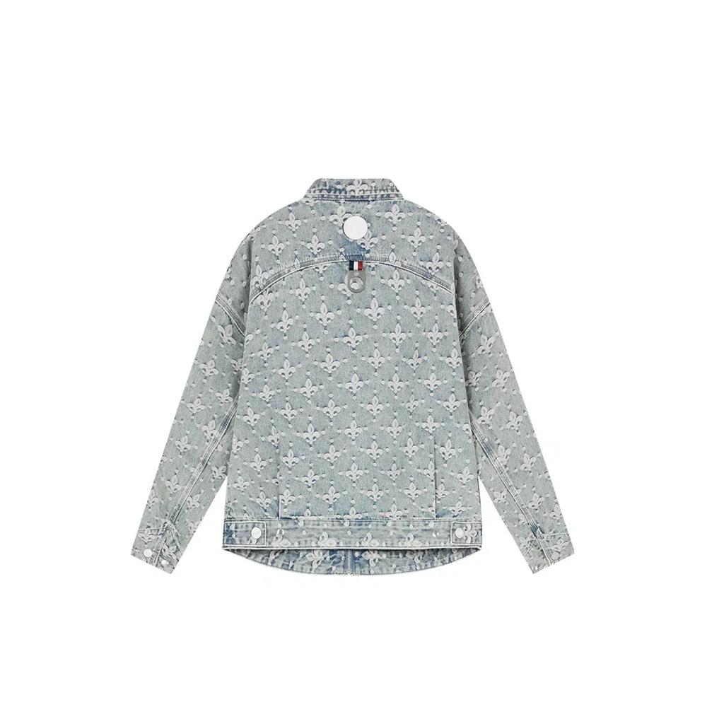 МУЖСКАЯ ДЖИНСОВАЯ КУРТКА IRIS С ПРИНТОМ 2