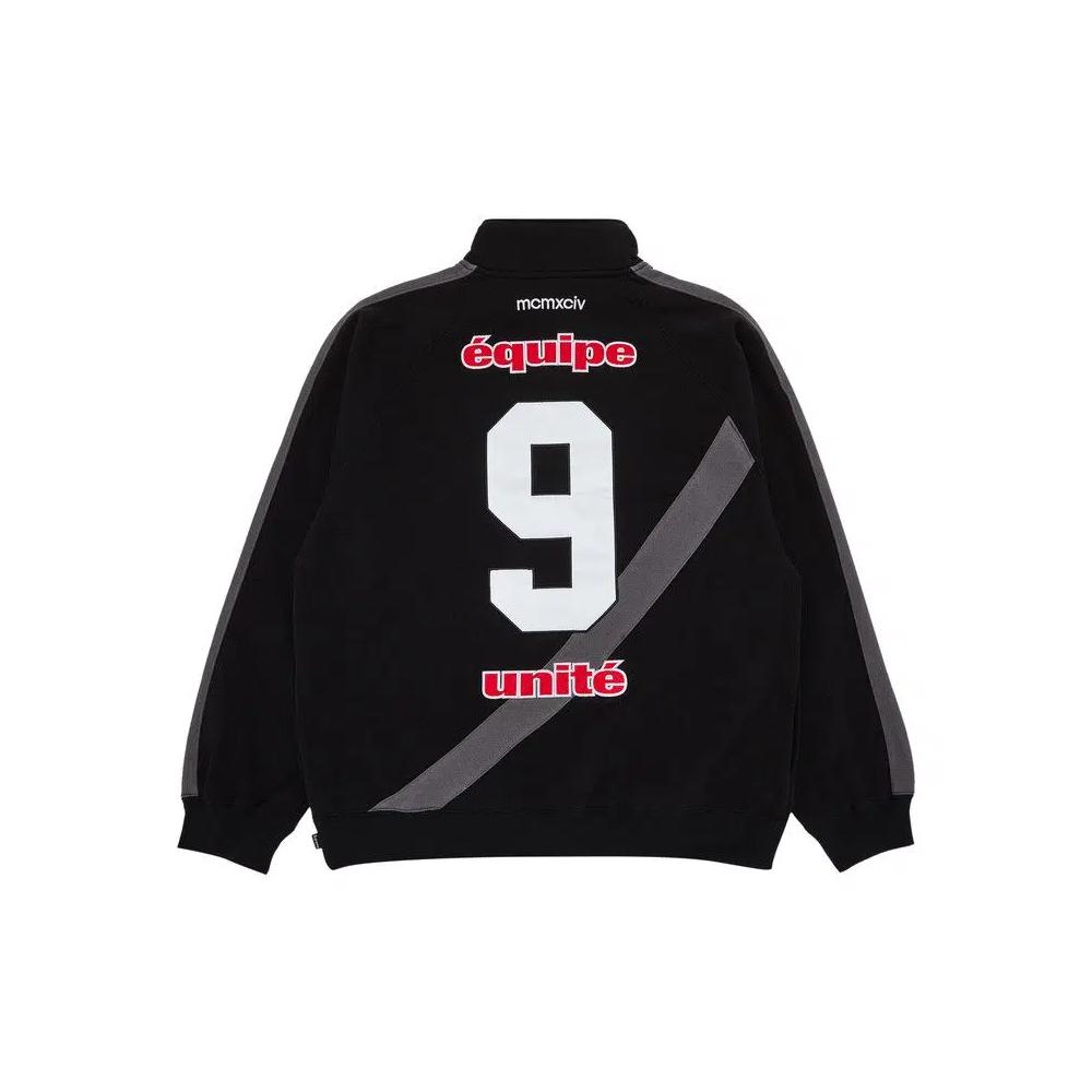Худи Supreme Equipé Half Zip Sweatshirt 'Черный' 2