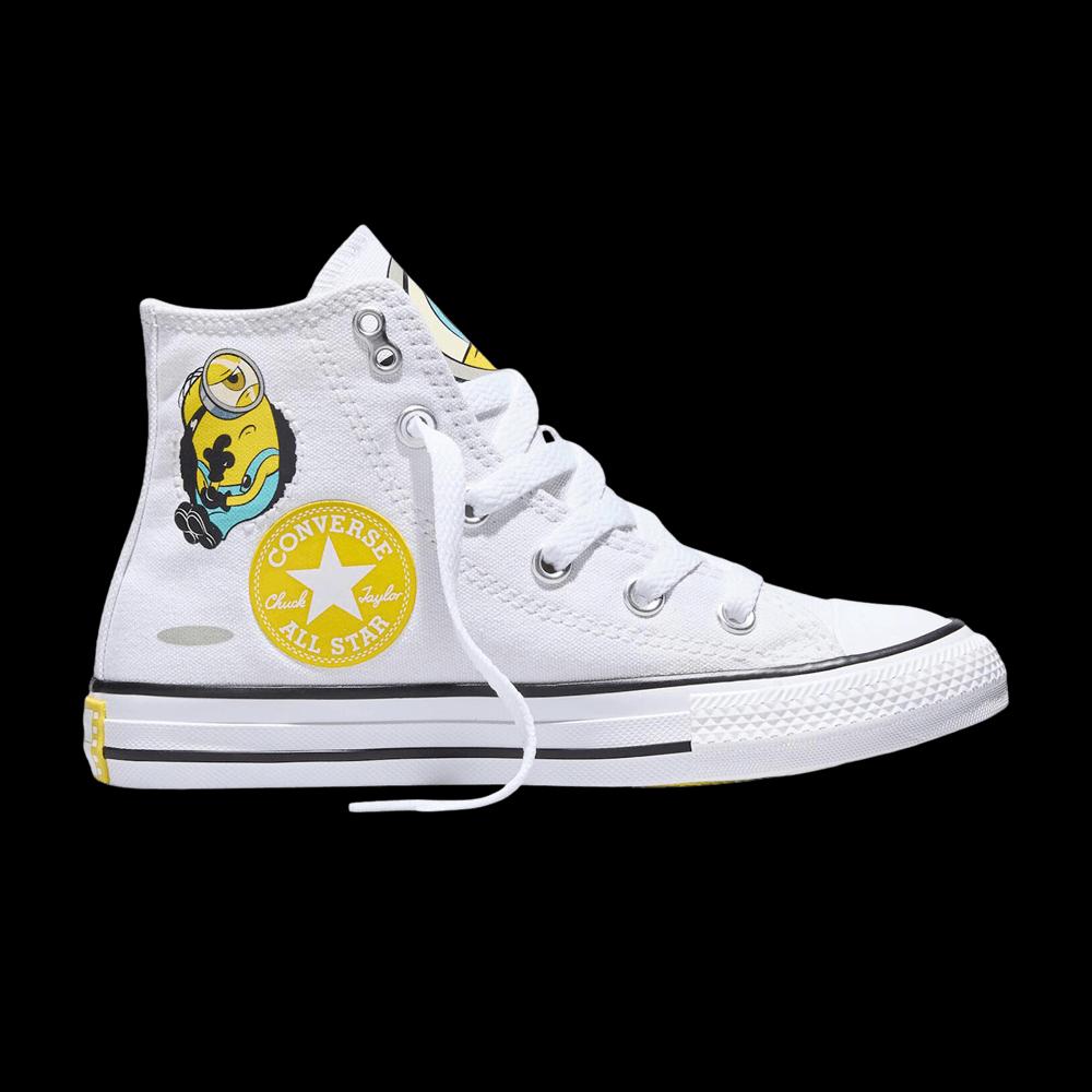 Обувь Minions x Converse Chuck Taylor All Star Hi PS "Белый" 1