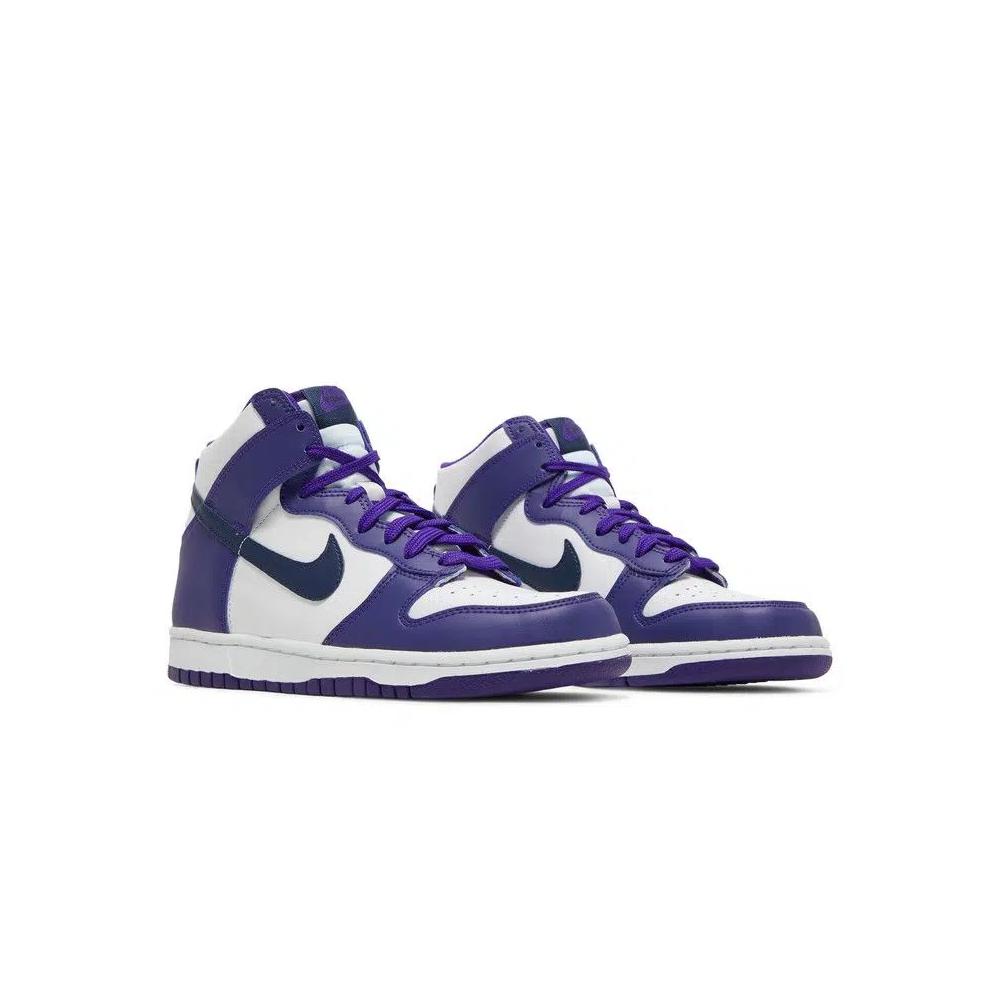 Кроссовки Nike Dunk High GS 'White Midnight Navy' 8