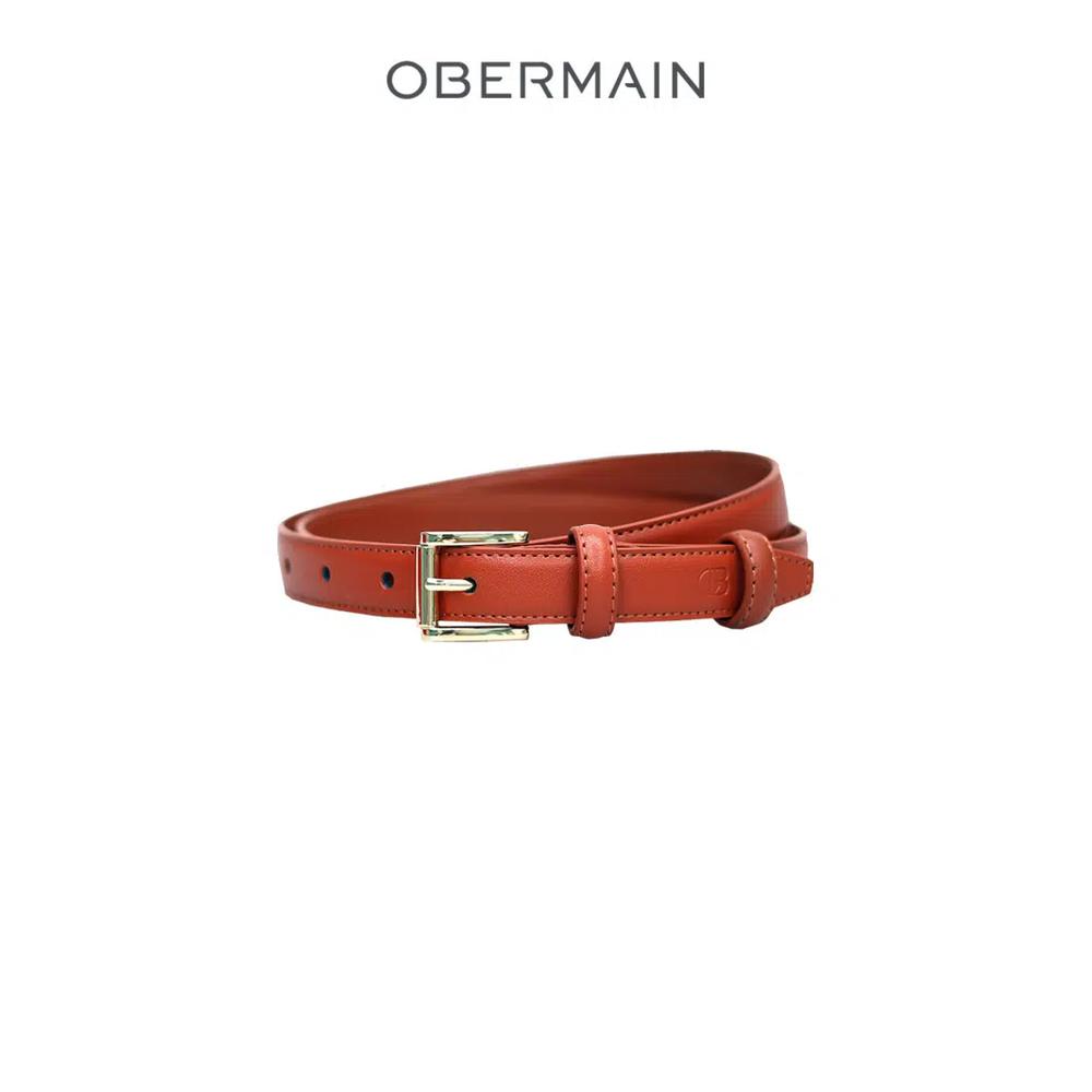 Женский ремень 20MM Pin Buckle Leather Tan 1