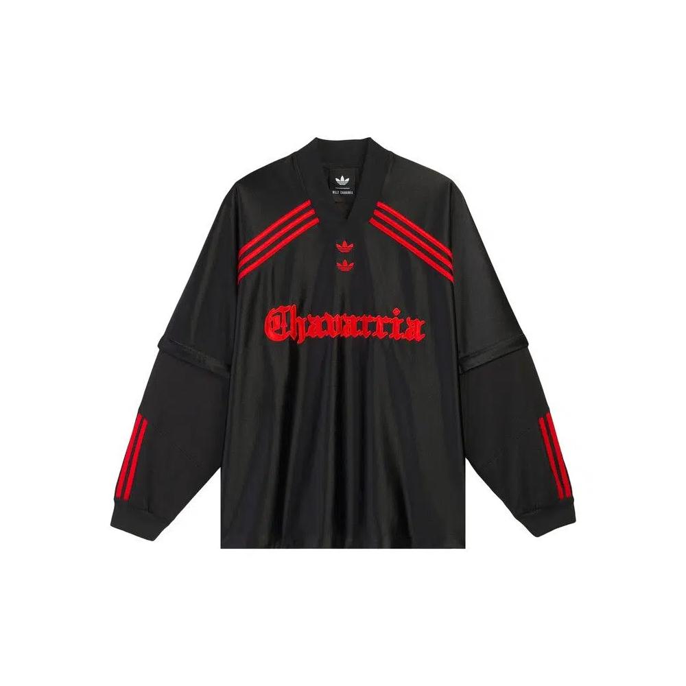 Джерси Adidas x Willy Chavarria Dazzle Long-Sleeve Jersey 'Black' 1