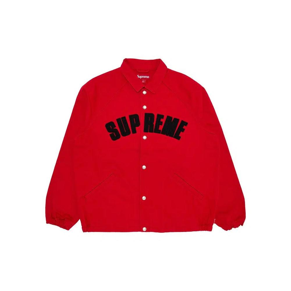 Верхняя одежда Supreme Arc Denim Coaches Jacket 'Orange' 1