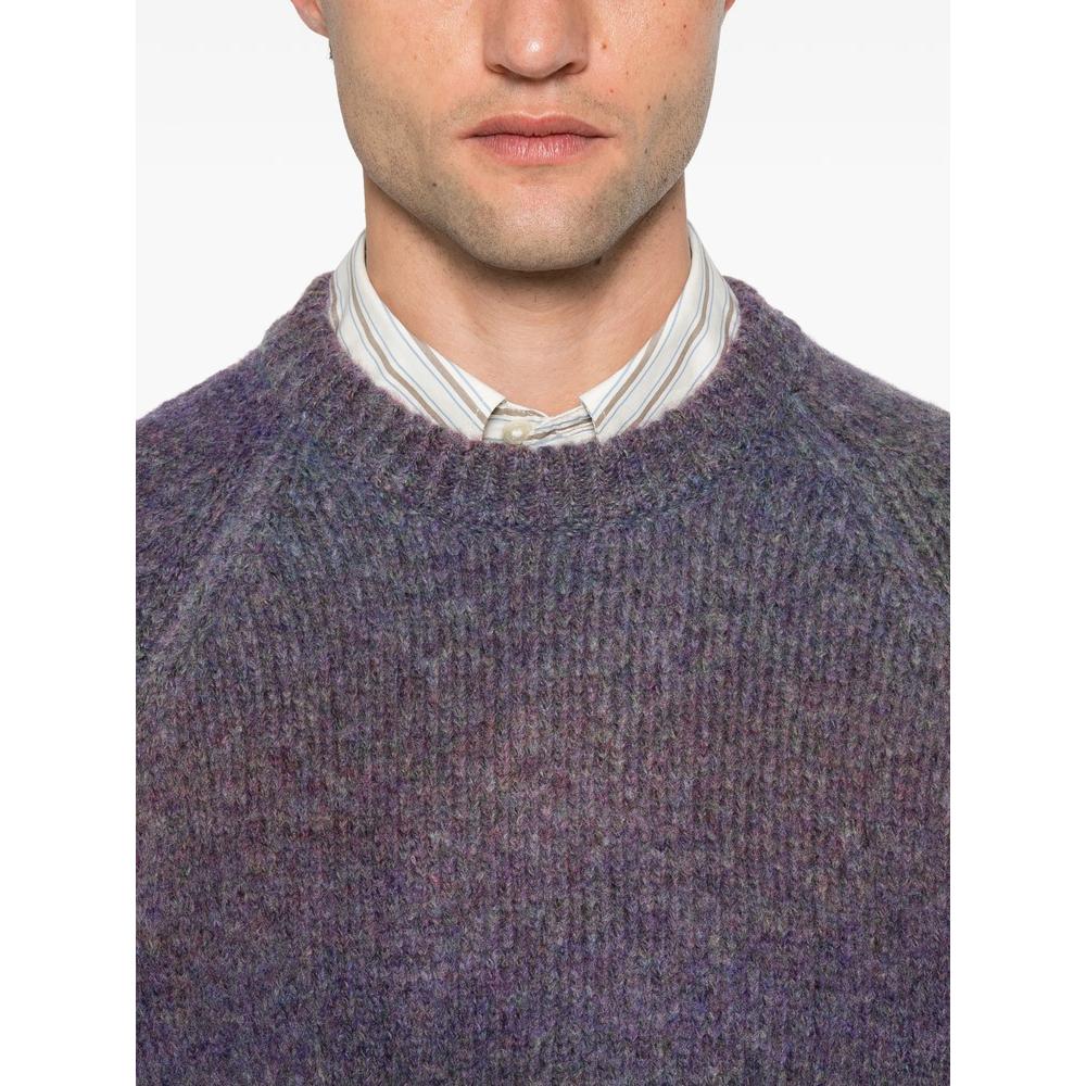 gradient-effect raglan-sleeve sweater 5