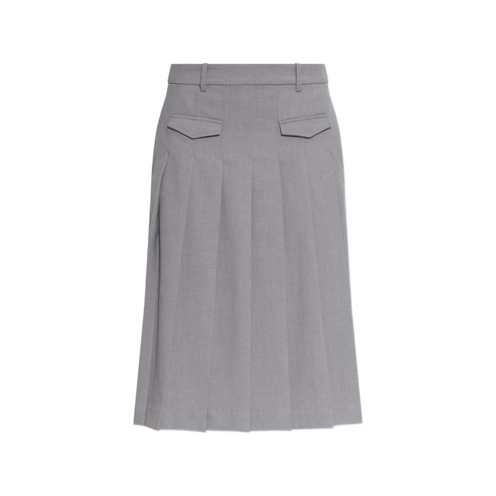 Vironicae pleated midi skirt 5
