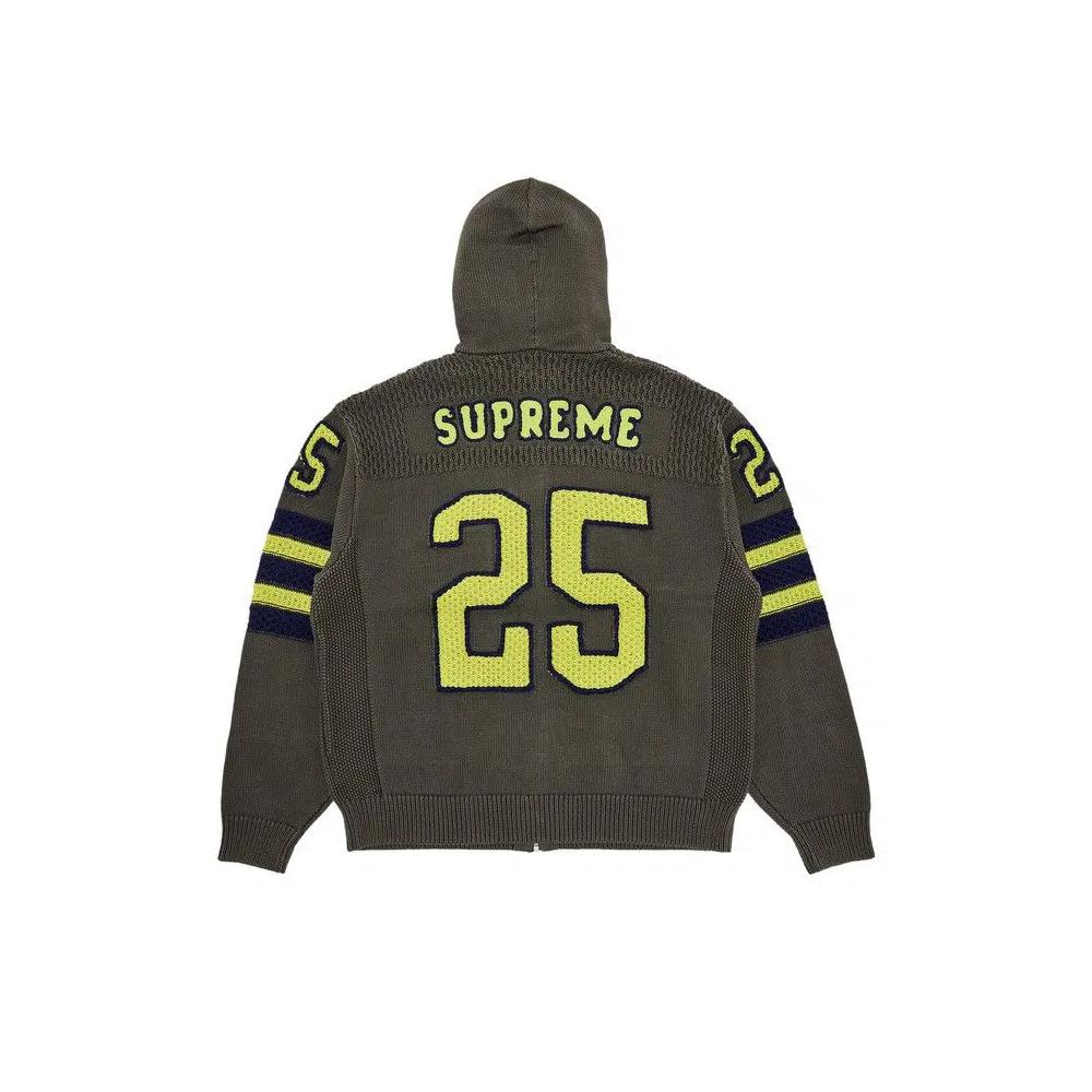 Свитера Supreme Sport Zip Up Hooded Sweater «Grey» 2