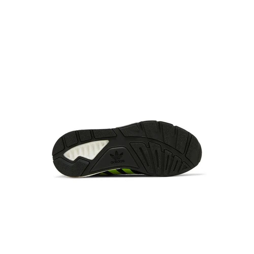 Кроссовки Adidas ZX 1K Boost 'Bold Logo Graphic - Black Solar Yellow' 4
